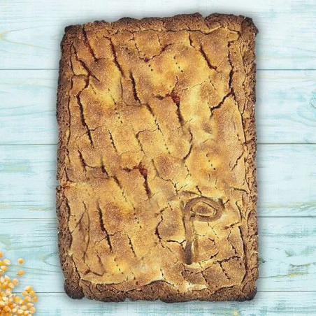 Empanada de polbo con masa de millo. Manxares Gallegos
