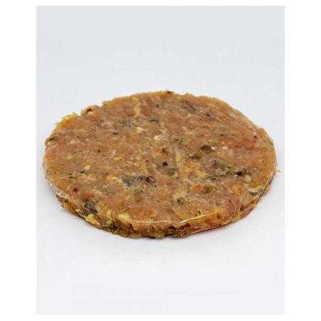 HAMBURGUESAS DE POLLO Y VERDURAS